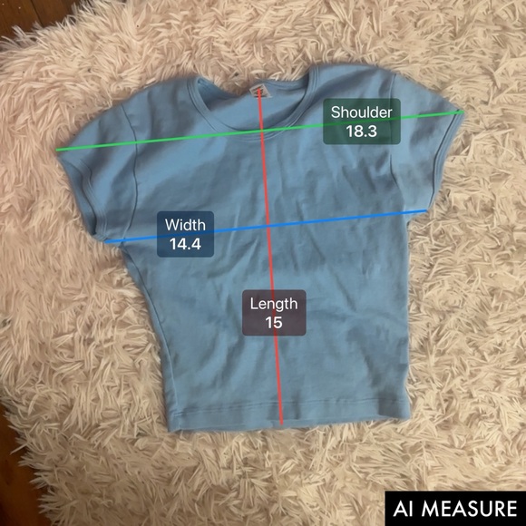 NWOT Los Angeles Apparel baby t - Picture 3 of 5